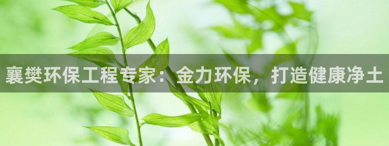 彩名堂4.3：襄樊环保工程专家：金力环保，打造健康净土